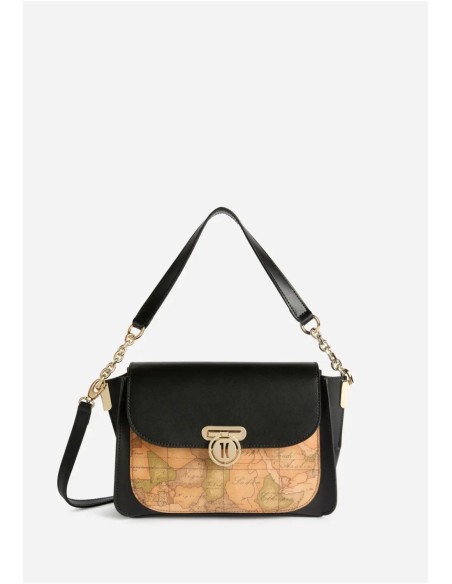 Geo Secret Lock borsa a mano nera e Geo Classic Alviero Martini 1ª Classe