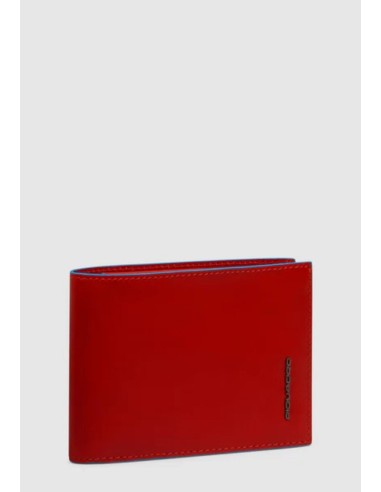 Piquadro Blue Square portafoglio uomo in pelle con portamonete RFID