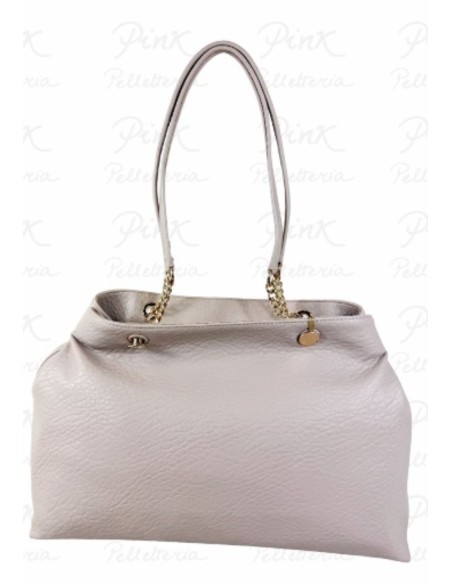 Tote bag media con catena gioiello elegante e capiente