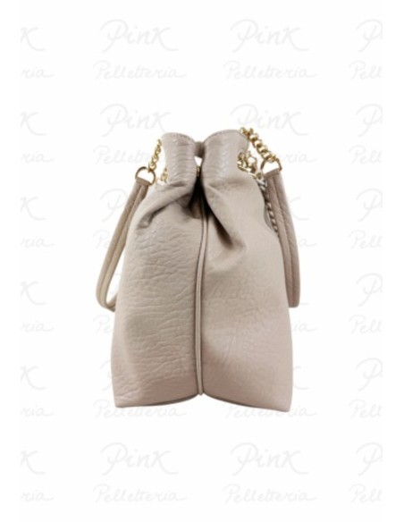 Tote bag media con catena gioiello elegante e capiente