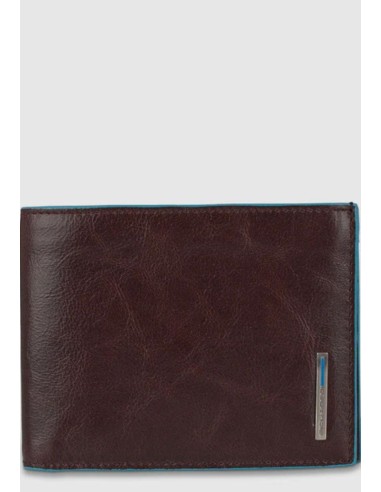 Piquadro Blue Square portafoglio uomo in pelle con RFID