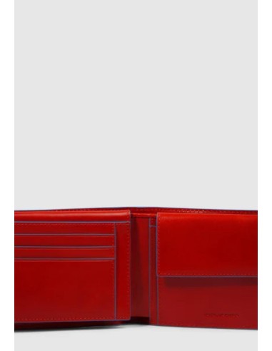 Piquadro Blue Square portafoglio uomo in pelle con RFID