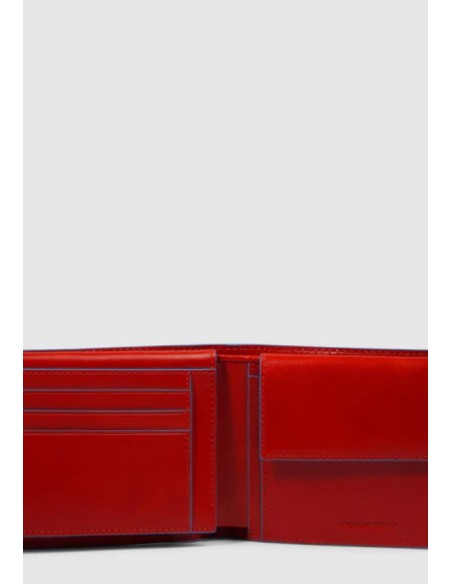 Piquadro Blue Square portafoglio uomo in pelle con RFID