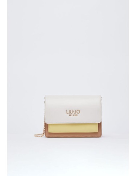 Borsa a tracolla media Liu Jo con catena e patta