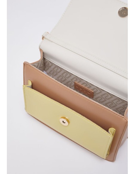 Borsa a tracolla media Liu Jo con catena e patta