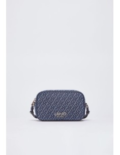 Borsa a tracolla piccola Liu Jo in denim jacquard