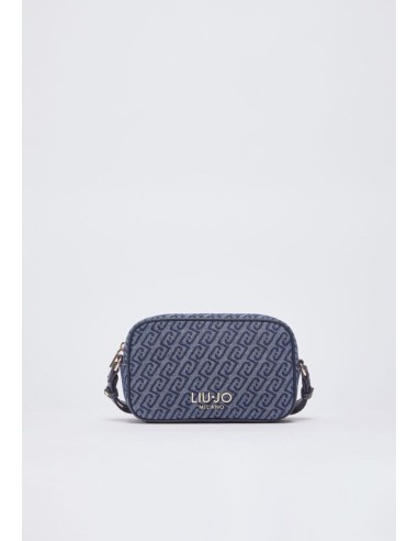 Borsa a tracolla piccola Liu Jo in denim jacquard