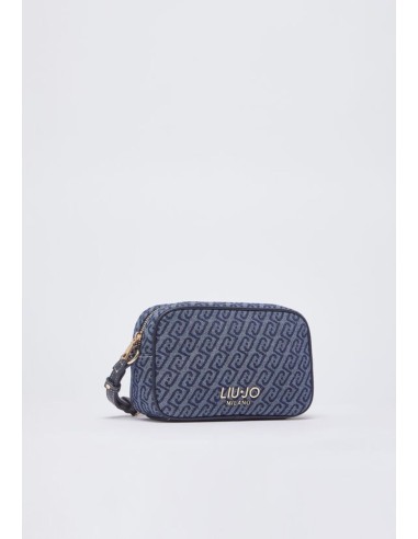 Borsa a tracolla piccola Liu Jo in denim jacquard