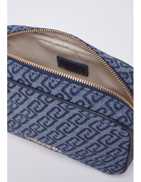 Borsa a tracolla piccola Liu Jo in denim jacquard