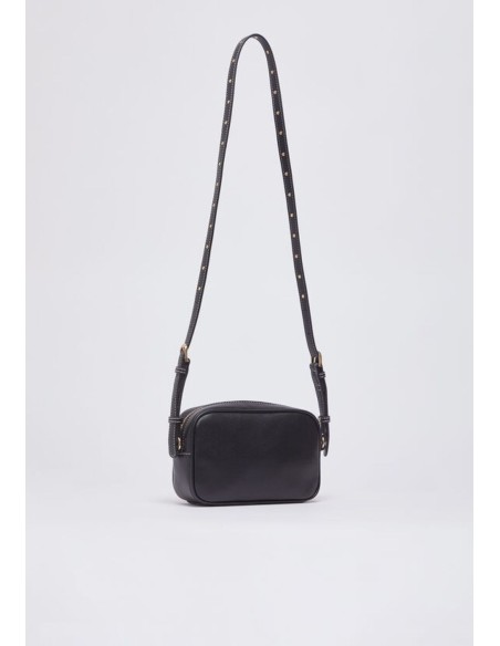 Borsa a tracolla piccola con borchie.