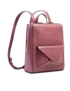 Zaino donna The Bridge in pelle con tasca frontale 2