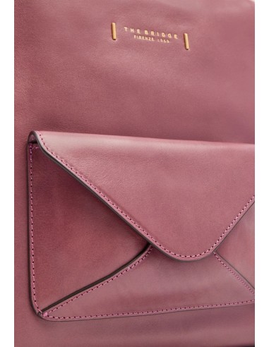 Zaino donna The Bridge in pelle con tasca frontale
