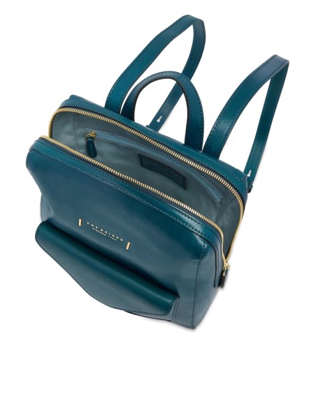Zaino donna The Bridge in pelle con tasca frontale
