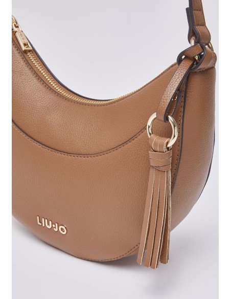 Borsa hobo media Liu Jo con charm e catena