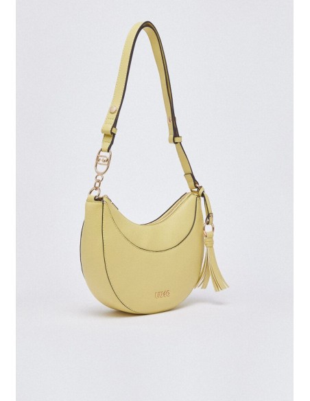 Borsa hobo media Liu Jo con charm e catena