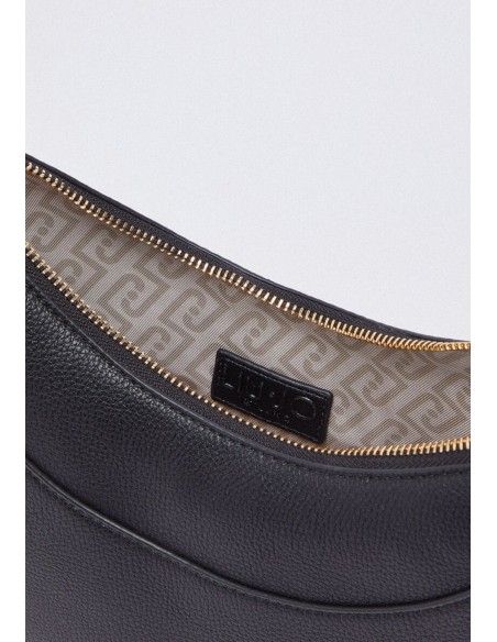 Borsa hobo media Liu Jo con charm e catena