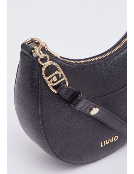 Borsa hobo media Liu Jo con charm e catena