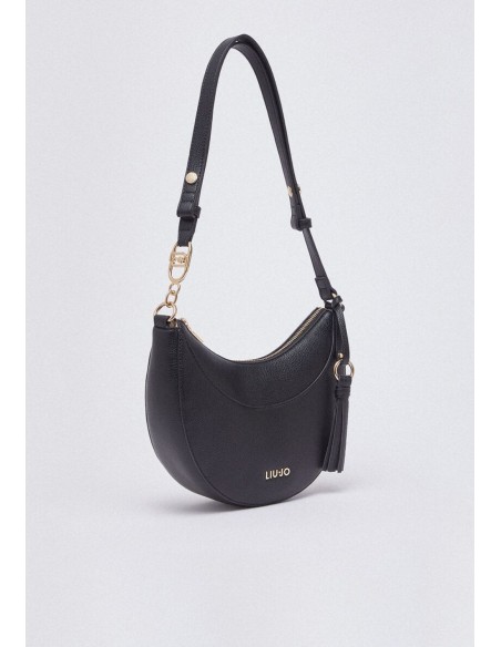 Borsa hobo media Liu Jo con charm e catena
