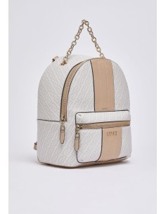 Zaino donna macro bottalato con dettaglio chain 2