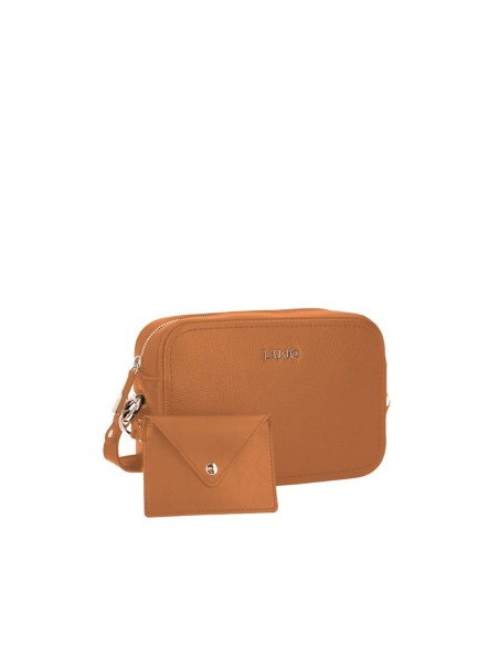 Borsa a tracolla con pochette in PU bottalato – Chic e compatta