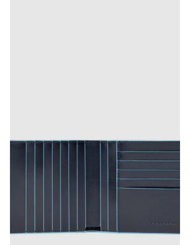 Portafoglio uomo sottile Piquadro Blue Square RFID