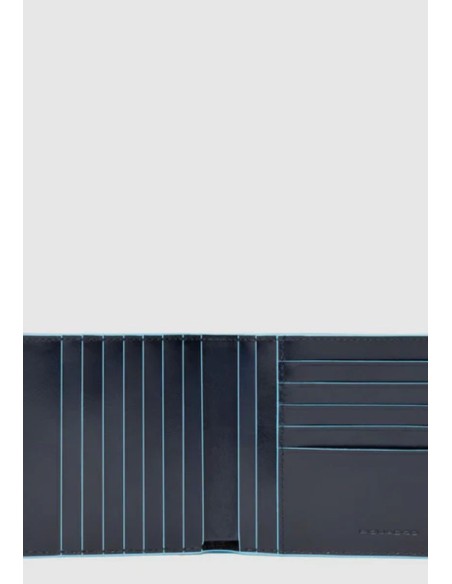 Portafoglio uomo sottile Piquadro Blue Square RFID
