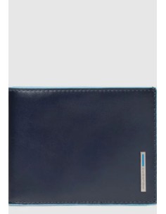 Portafoglio uomo sottile Piquadro Blue Square RFID