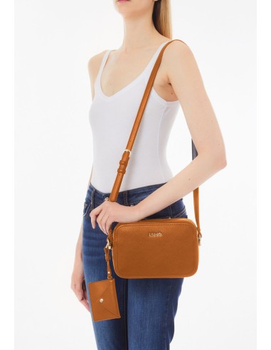 Borsa a tracolla con pochette in PU bottalato – Chic e compatta