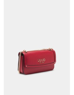 Tracolla Liu Jo rossa con patta e catena