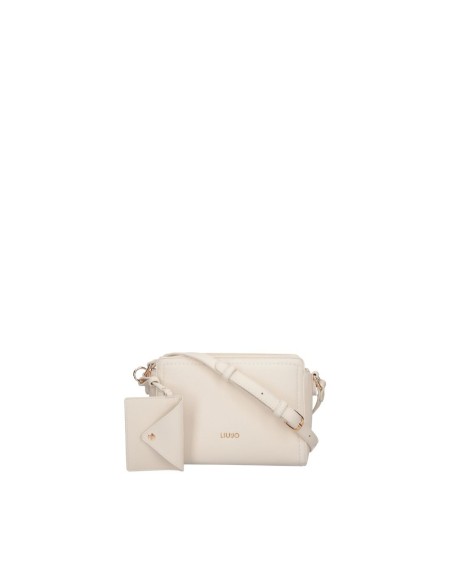 Borsa a tracolla con zip e portamonete removibile