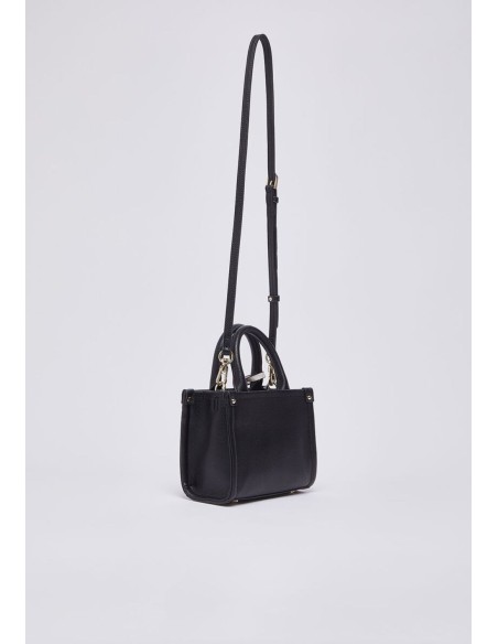 Borsa mini Liu Jo con maxi logo e charm