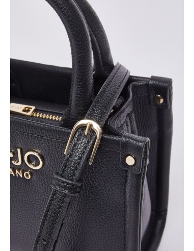 Borsa mini Liu Jo con maxi logo e charm