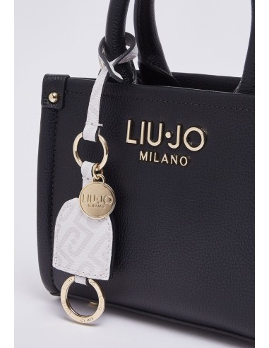 Borsa mini Liu Jo con maxi logo e charm