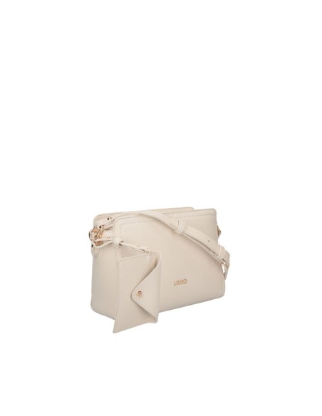 Borsa a tracolla con zip e portamonete removibile