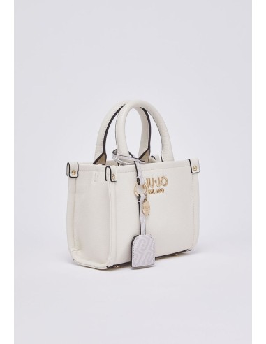 Borsa mini Liu Jo con maxi logo e charm