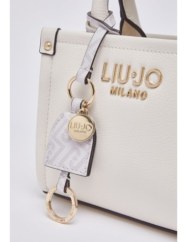 Borsa mini Liu Jo con maxi logo e charm