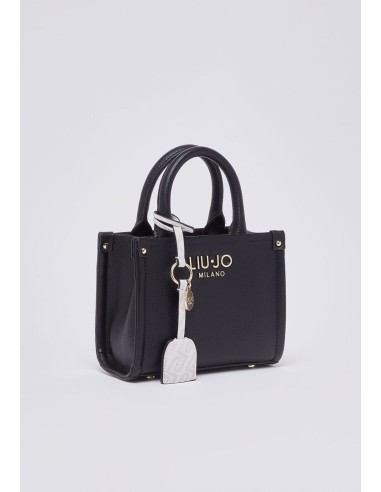 Borsa mini Liu Jo con maxi logo e charm