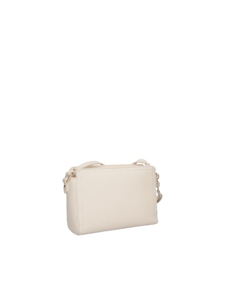 Borsa a tracolla con zip e portamonete removibile