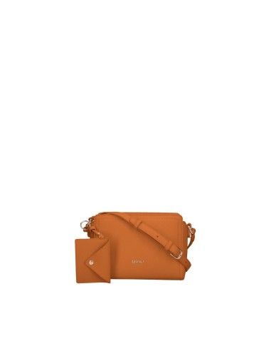 Borsa a tracolla con zip e portamonete removibile