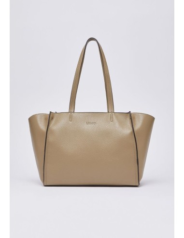 Borsa tote grande Liu Jo bottalata con logo LJ