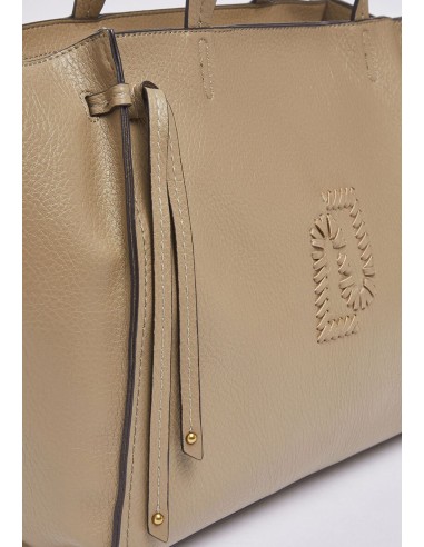 Borsa tote grande Liu Jo bottalata con logo LJ