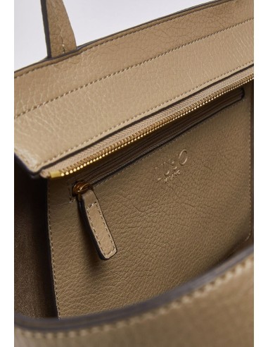 Borsa tote grande Liu Jo bottalata con logo LJ