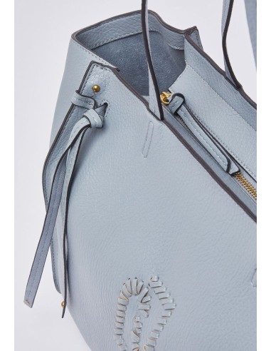 Borsa tote grande Liu Jo bottalata con logo LJ