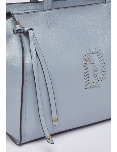 Borsa tote grande Liu Jo bottalata con logo LJ