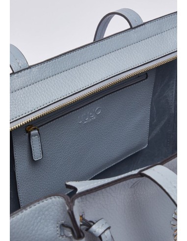 Borsa tote grande Liu Jo bottalata con logo LJ