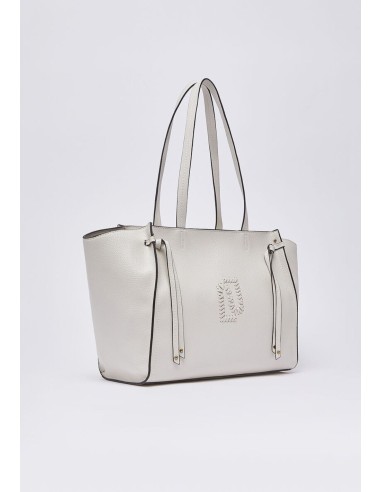 Borsa tote grande Liu Jo bottalata con logo LJ