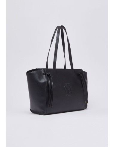 Borsa tote grande Liu Jo bottalata con logo LJ