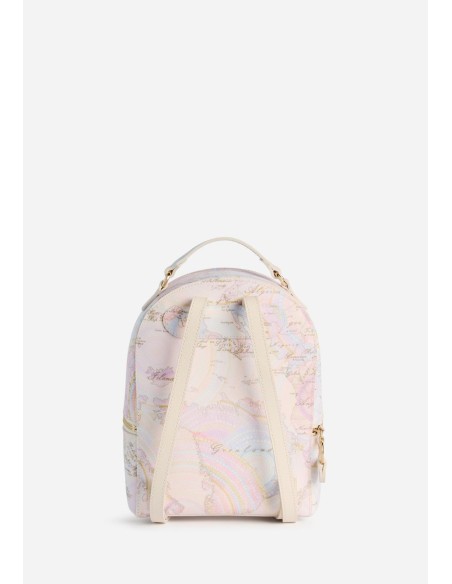 Zaino Geo Dots Art multicolor compatto