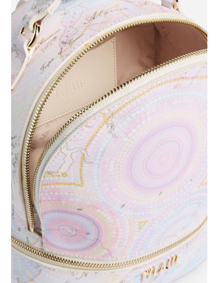 Zaino Geo Dots Art multicolor compatto