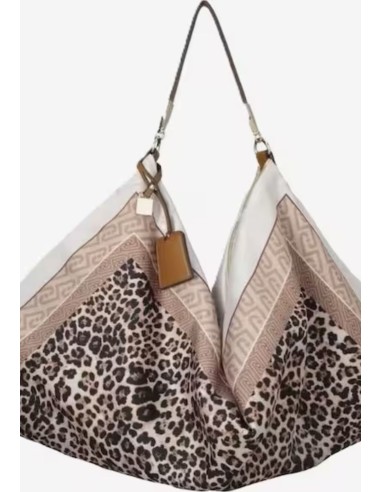 Borsa foulard media in raso stampato